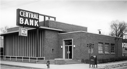 1951 image of Central Bank