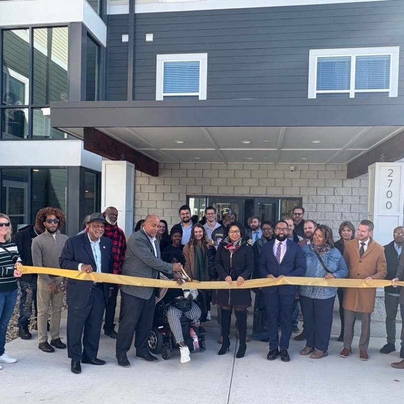 Ribbon cutting