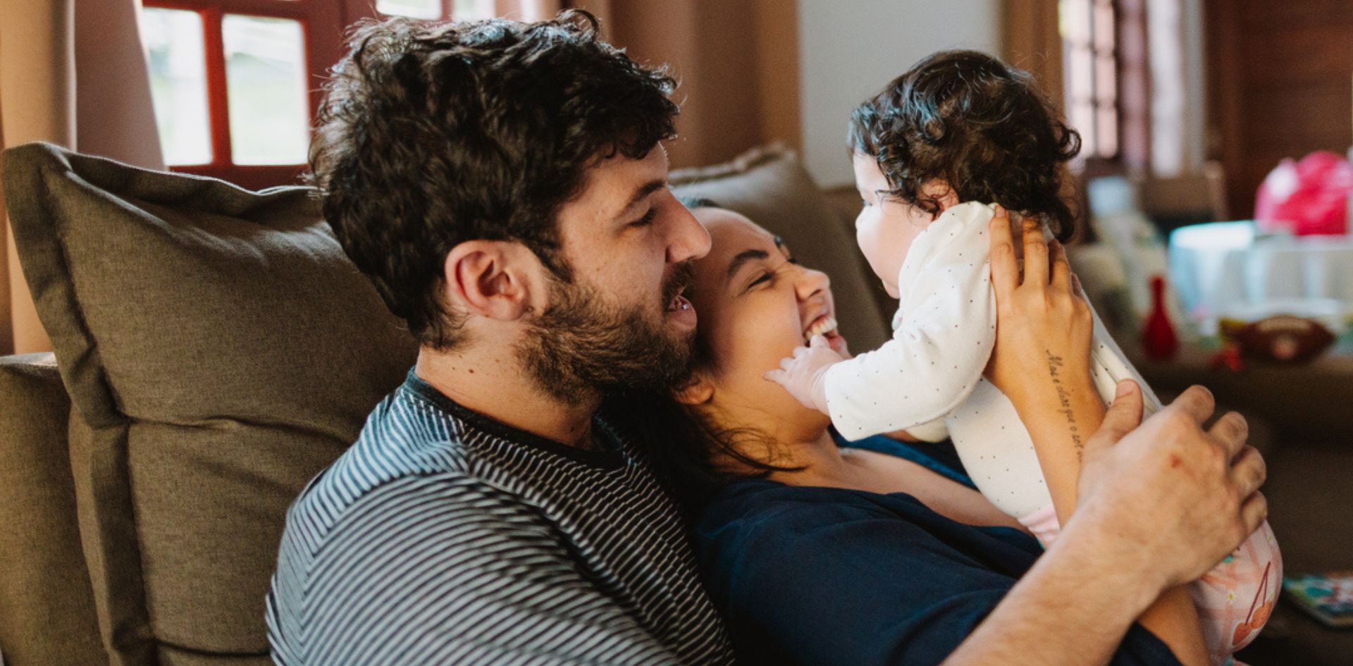 Mom and Dad with Baby