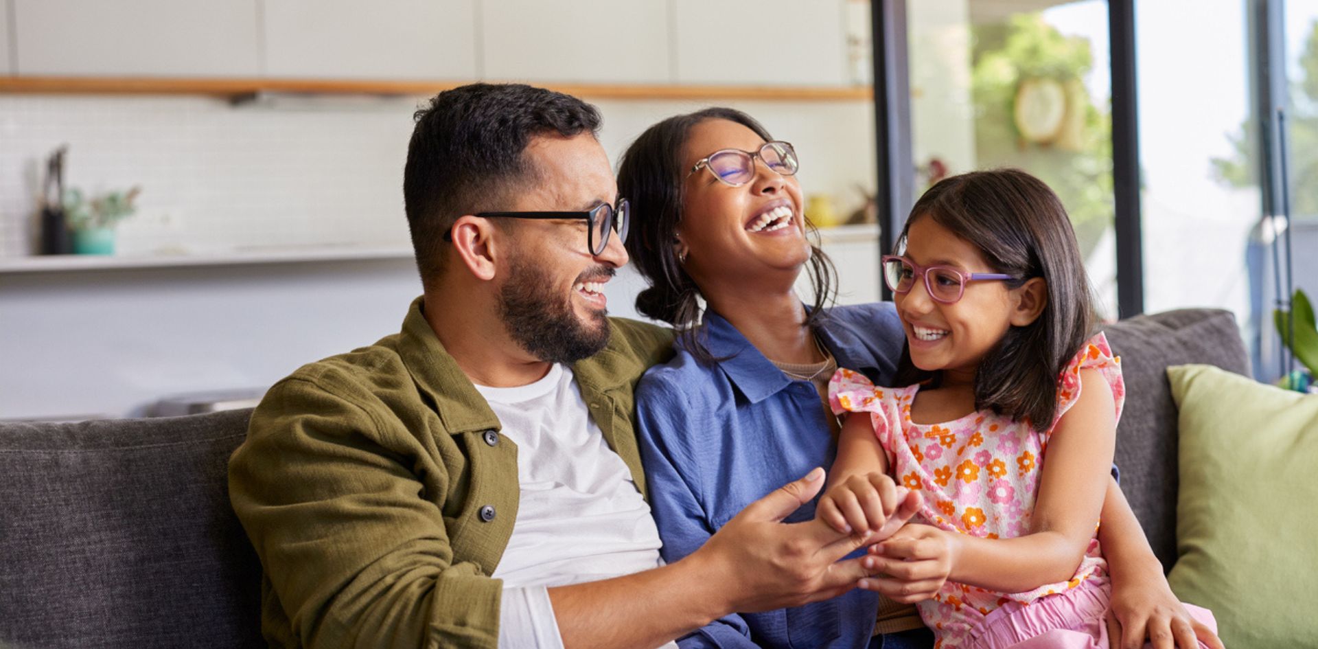 Mom and Dad with Daughter